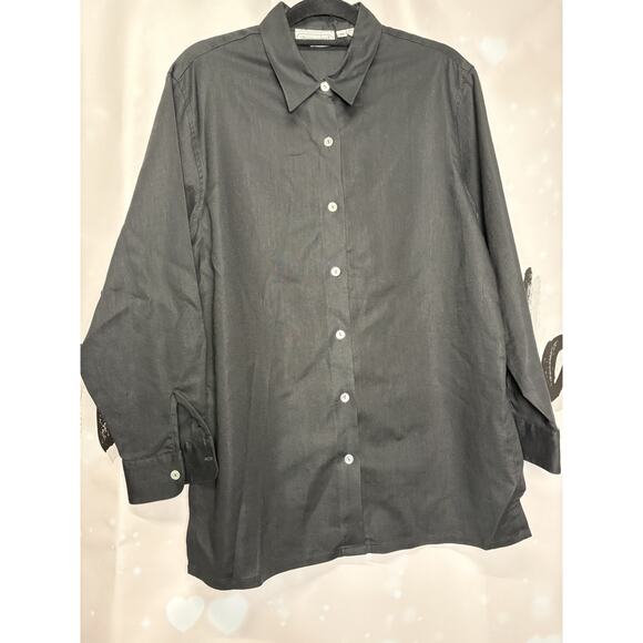 steven robert vintage linen top mother of pearl buttons lagenlook capsule beachy - Picture 1 of 8